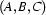 (A,B,C)