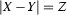|X-Y|=Z
