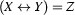(X\leftrightarrow Y)=Z