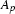 A_p