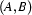 (A,B)