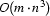 O(m \cdot n^3)