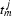t^j_m